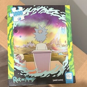 Rick and Morty 1000-Piece Puzzle - Multicolor